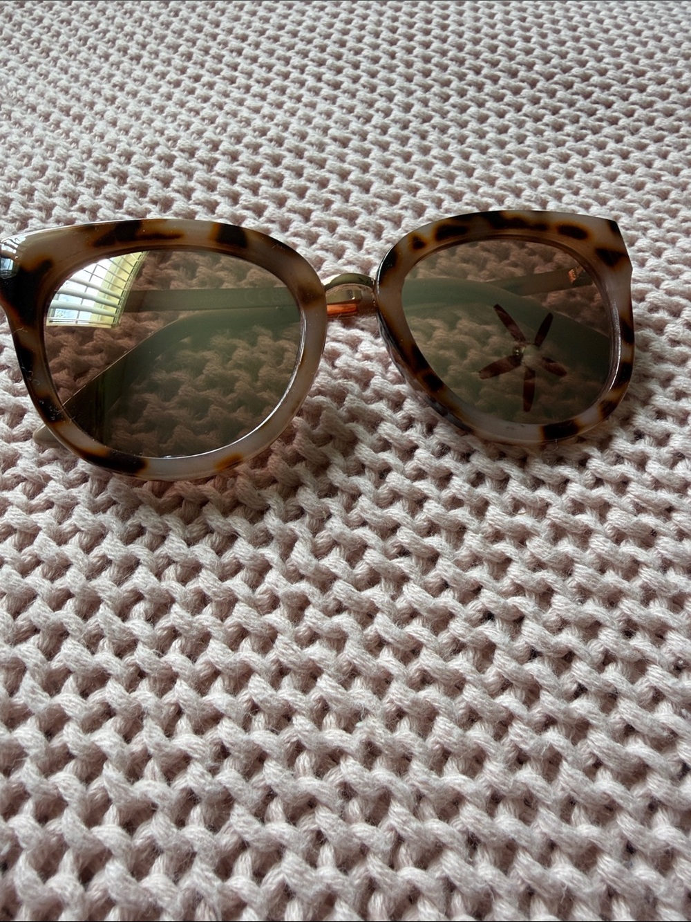 Tortoiseshell Cat-Eye Sunglasses - Women